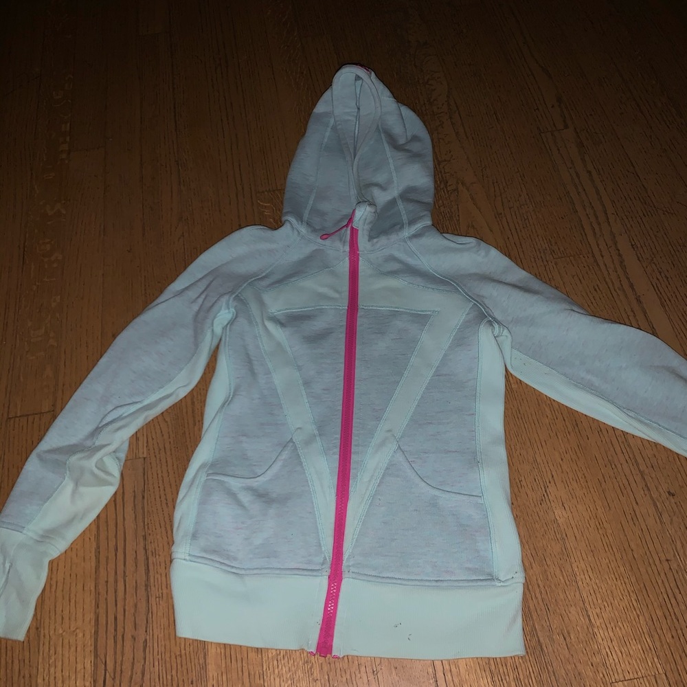 Light blue ivivva zip up